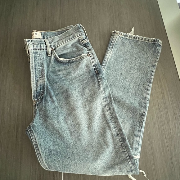 AGOLDE Women’s Distressed Jeans - Size 27 - Picture 3 of 7